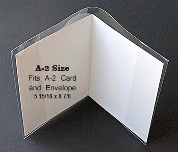 A2 Clear Card Jackets
